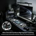 thumbnail image 4 of Fluid Pattern Gaming Mouse Pad - 31.5x11.8 Inch Large Extended Computer Mouse Mat, Full Desk Pad for Gaming, Office, Home, Non-Slip Rubber Base, 4 of 6