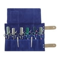 thumbnail image 2 of Unique Bargains Roll Up Scissors Bag Durable & Foldable Salons Tool Pouch with Multi-Pockets Hair Scissor Shears Cases for Hair Stylists Blue, 2 of 8