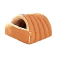 thumbnail image 4 of Cama cueva para gatos, casa para mascotas, cálida y cómoda, nido para gatos de invierno, saco de dormir para perros pequeños, gatos, relajante y S, 4 of 10