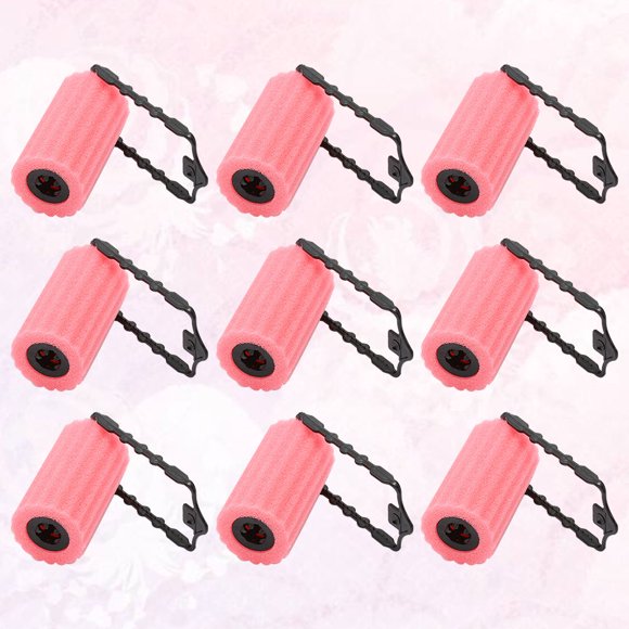 AURARMLET 12Ud Rizador Rosa Para Esponja Herramienta Y Fácil De Llevar