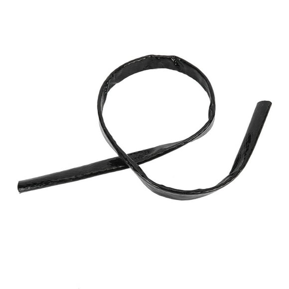 Hydraulic Hose Sleeve, Braided Fiberglass Yarns Heat Protection Black Fuel Hose Protector For Automotive Hose For AN10 Fuel Hose