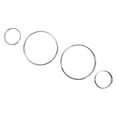 thumbnail image 1 of Velocímetro Marco Calibre Tablero Anillos Bisel Embellecedor Cromado para E39 E38 E53, 1 of 9
