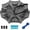 8 Holes - 1 Pcs, variant on QualyQualy Fishing Bait Trap Crab Net Fishing Trap for Minnow/Crab/Shrimp/Crawdad with Rope, 10 Holes Large Space Fishing Net
