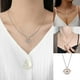 thumbnail image 3 of Collar en forma de corazón, collar ligero y brillante para niñas y mujeres, ideal para regalo, 3 of 8