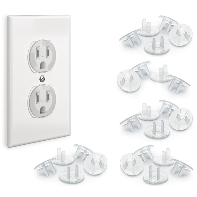 24 Pack Outlet Covers Baby Proofing, Provide Shock Prevention and Easy