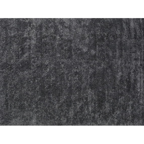 Ahgly Company Indoor Rectangle Contemporary Carbon Gray Abstract Area Rugs, 8' x 10'