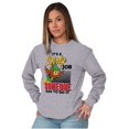thumbnail image 4 of Woodsy Owl US Forest Service Cartoon Long Sleeve TShirt Men Women Brisco Brands X, 4 of 6