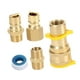 thumbnail image 5 of 1/2 "QDD LP Gas Accesorios de conexión rápida del kit Adaptadores de propano Manguera de desconexión rápida Conjunto de enchufes para el del, 5 of 8
