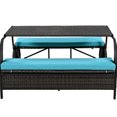 thumbnail image 2 of Versatile Blue Outdoor : Changes To 4 Seats & Table, Made Of Material : Converts , Iron Inner Frame, Foam Filled Cushions, 2 of 6