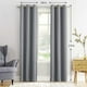 thumbnail image 2 of Cortinas Blackout 295cm Ancho X 215cm De Largo En 2 Paneles "Gris" Melocotton  BLACKOUT, 2 of 3