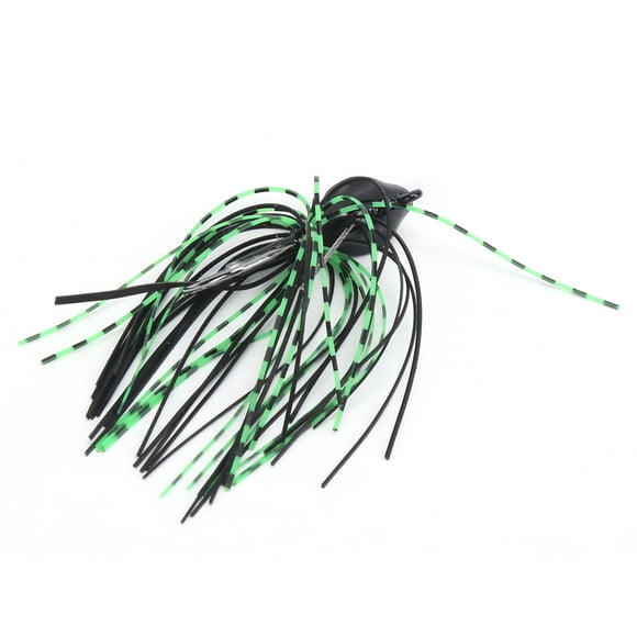 Umbrella Skirt Bait Lure, Fishing Equipment Fishing Lure Spinnerbait For Bass For Pond River Freshwater Saltwater Black