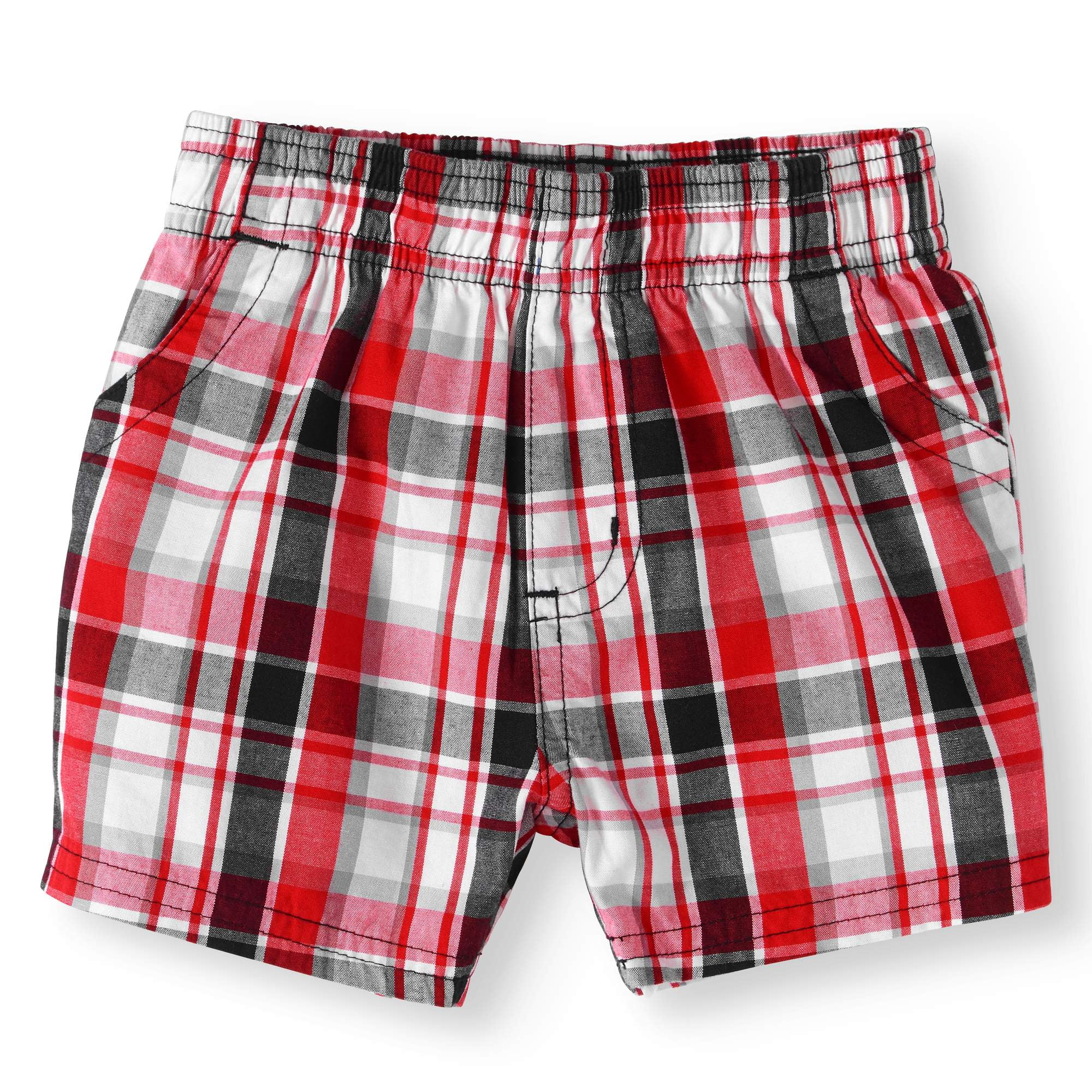 Baby Boys' Plaid Shorts