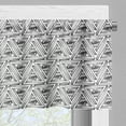 thumbnail image 5 of Ambesonne Eye Valance & Curtain, All Seeing Eye Pyramidal, 55"x24", White and Black, 5 of 6