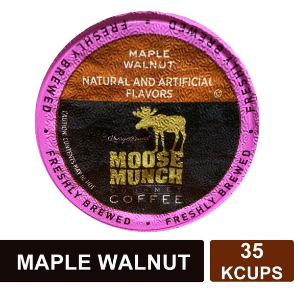 Harry & David Moose Munch Maple Walnut Medium Roast, Coffee Pods, 35 Ct