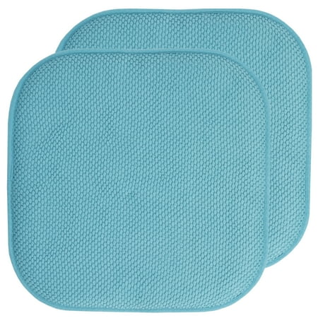 

Memory Foam Honeycomb Non-Slip Back 16 x 16 Chair Cushion Pad 2 4 6 12 Pack