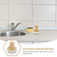 thumbnail image 3 of COOPHYA 1 Set Kitchen Scrub Brush Assorted Color Ceramic Bristles for Non Scratch Cleaning, 3 of 8
