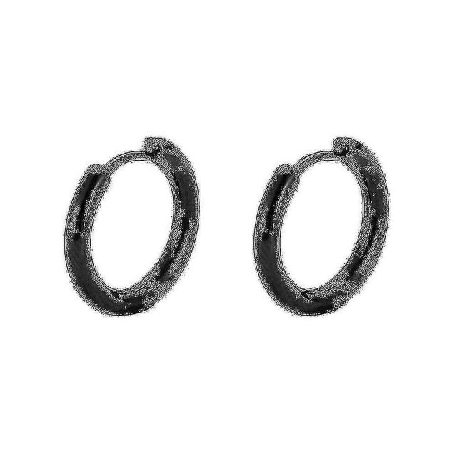 Pendientes con aro en espiral con hebillas para las orejas, de color pistola, sin perforaciones, creativos y sencillos, para hombre----5529303--Código de producto 73313 5529303