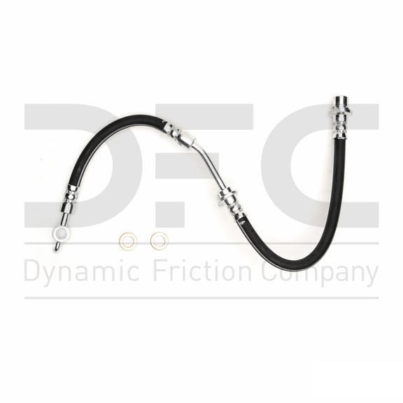 Front Right Dynamic Friction Company Brake Line Hose 350-76120 For 2014-2018 Toyota Yaris