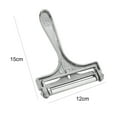 thumbnail image 6 of Grandest Birch Cheese Slicer Eco-friendly Adjustable Aluminum Cheese Butter Cutter Slicing Tools for Dorm Cheese Slicer, 6 of 7