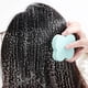 thumbnail image 3 of Guardurnaity Cepillo de masaje de silicona, masaje suave del cuero cabelludo para aliviar la fatiga, peine para lavar el cabello, herramienta para Cuidado del cabello Verde, 3 of 6