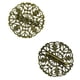 thumbnail image 5 of Configuración de Broche de Flor de Filigrana BLESIY Bronce 10x Pasadores de Seguridad, 5 of 8