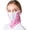 B-2 Chess Pink, variant on (Type B) UV Sun Protection Balaclava Half  Mask - For Golf, Hiking, Running, Cycling & Outdoor
