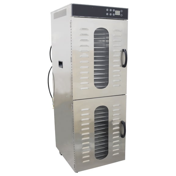 Food Dehydrator 220V Commercial Food Dehydrator 32 Trays Stainless Steel Fruit Dryer Machine