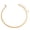 Gold, variant on Minimalist C-shaped Necklace for Women Stainless Steel Dainty Adjustable Chain Open Wedding Party Anniversary Birthday Festival Vacation Daily Jewelry Gift Silver Plated