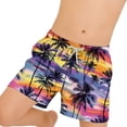 thumbnail image 5 of ATOGUTA Swim Shorts for Boys Quick Dry Boys Swim Trunks Bathing Suit Kids Swimwear with Pockets Size 6-15, Multicolor, 5 of 6
