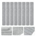 thumbnail image 3 of Miangastore Felt Pin Board Notice Board Grey Rectangular Strip 8Pcs 13x2In, 3 of 8