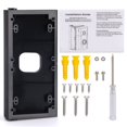thumbnail image 4 of Soporte de ángulo ajustable de 30 a 55 grados compatible con timbre de vídeo 1.º/2.º/3.º/4.º/(versión 2020), adaptador de ajuste de ángulo de repuesto, kit de cuña de soporte de montaje, 4 of 5