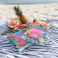 thumbnail image 5 of Summer Time Outdoor Pillow Covers Pack of 2 Oil Painting Watermelon Fruit Popsicles Ice Cubes Waterproof Throw Pillow Covers Decorative Cushion Cases for Patio Garden Tent Balcony Couch 24x24 inch, 5 of 9