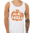 thumbnail image 2 of Pumpkin Oh My Gourd Tank Top Unisex X-Small White, 2 of 5