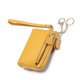 thumbnail image 1 of Minnieouse Cartera de tipo corto para mujer, de piel sintética INS, con cierre de cremallera, monedero, tarjetero, bolsa de transporte, regalo de Carteras Amarillo Minnieouse AP012102-09, 1 of 6