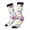 2 Black-1, variant on Undersea Seahorse Print Adult Socks for Men & Women,Calf Socks, Ankle Socks,Boots Socks,Breathable Casual Sock,Unisex Crew Socks