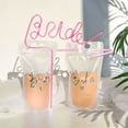 thumbnail image 3 of Koyal Wholesale Bachelorette Drink Pouch Cups With Straw Pack, Non-Leak, Iridescent, 16-Pack, 3 of 5