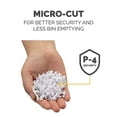 thumbnail image 3 of Fellowes Powershred LX22M Micro-Cut, 20 Sheet Paper Shredder, White, 3 of 8