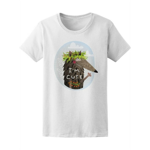 I'm Cute Funny Fox In The Wild Tee Women's -Image by Shutterstock