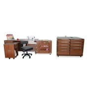 Studio Sets | Dingo Bundle With Aussie Teak: Lady Gray Hydraulic Chair