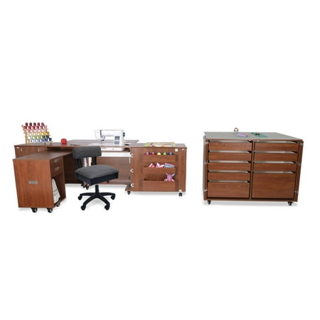 Studio Sets | Dingo Bundle With Aussie Teak: Lady Gray Hydraulic Chair