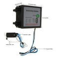 thumbnail image 3 of Plastic Easy Install Electric Trailer Brake Breakaway Systems Controller 12V with LED Indicators for Vehicle Use, 3 of 8