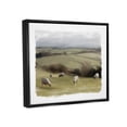 thumbnail image 3 of Stupell Grazing Sheep Herd Rural Fields Animals & Insects Painting Black Floater Framed Art Print Wall Art, 3 of 6