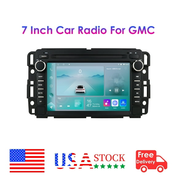 Bluetooth Android 13 Wifi RDS 32GB 7" Touch Screen Car Stereo Radio Multimedia Head Unit GPS Navigation Player For Chevy Silverado Tahoe Traverse GMC Sierra Yukon