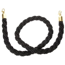 DINHEAROM 1Pcs Gold Queue Barrier Ropes for Museums and Events 150cm