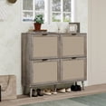 thumbnail image 2 of 4 Door Shoe Rack, Freestanding Modern Shoe Storage Cabinet, for Entryway   WL RR, 2 of 27