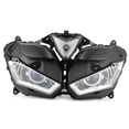 thumbnail image 1 of Faro de motocicleta, conjunto de faro LED, luz frontal LED blanca, lámpara delantera de motocicleta construida para durar, 1 of 9
