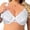 White, variant on VBEWZET Women Plus‑Size Ultra‑Thin Floral Lace Underwire Bra Support Scalloped‑Edge Brassiere White 44
