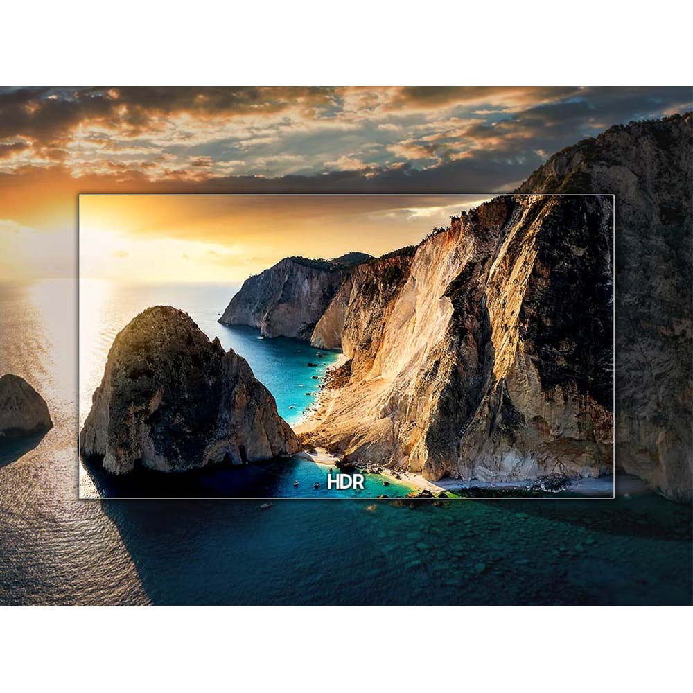 Samsung Crystal DU7200 UN75DU7200 74.5" Smart LED-LCD TV 2024, 4K UHDTV, High Dynamic Range (HDR), Titan Gray