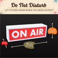 thumbnail image 4 of ON AIR Sign Wall Mountable Pulsing On Air Light Sign, Recording Studio Lights and Decor, 4 of 8