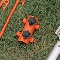 thumbnail image 2 of Support de Tringle pour Auvent, Vis Ajustable, Deux Trous de Piquet, Portable, Acier Antirouille, Accessoires de Tente Coupe-Vent, Auvent de Tente à Haute Résistance, Tube Fixe pour l'Extérieur, 2 of 7